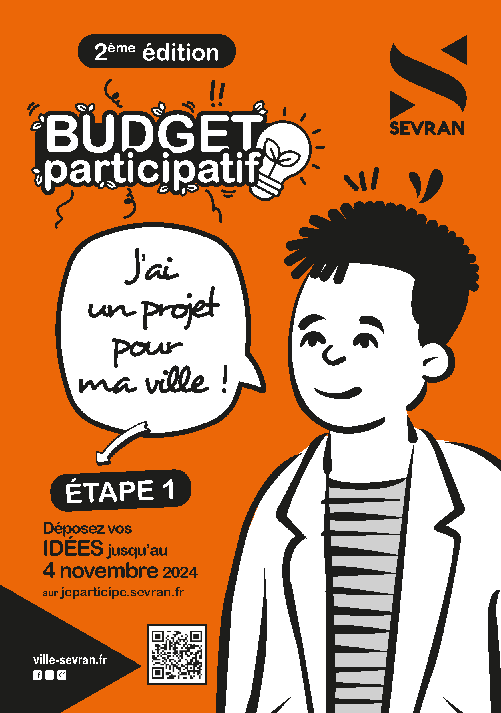 Affiche du Budget Participatif 2024 - 2025